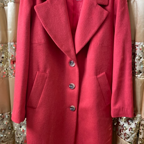Wool blend knee length coat - Picture 11 of 11